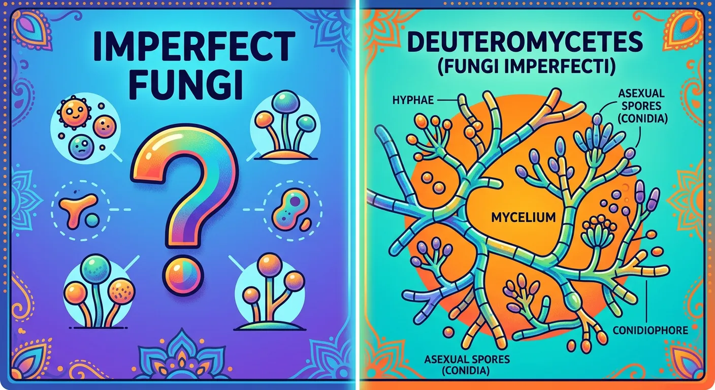 Alternaria spores showing the characteristic multi-cellular conidia.