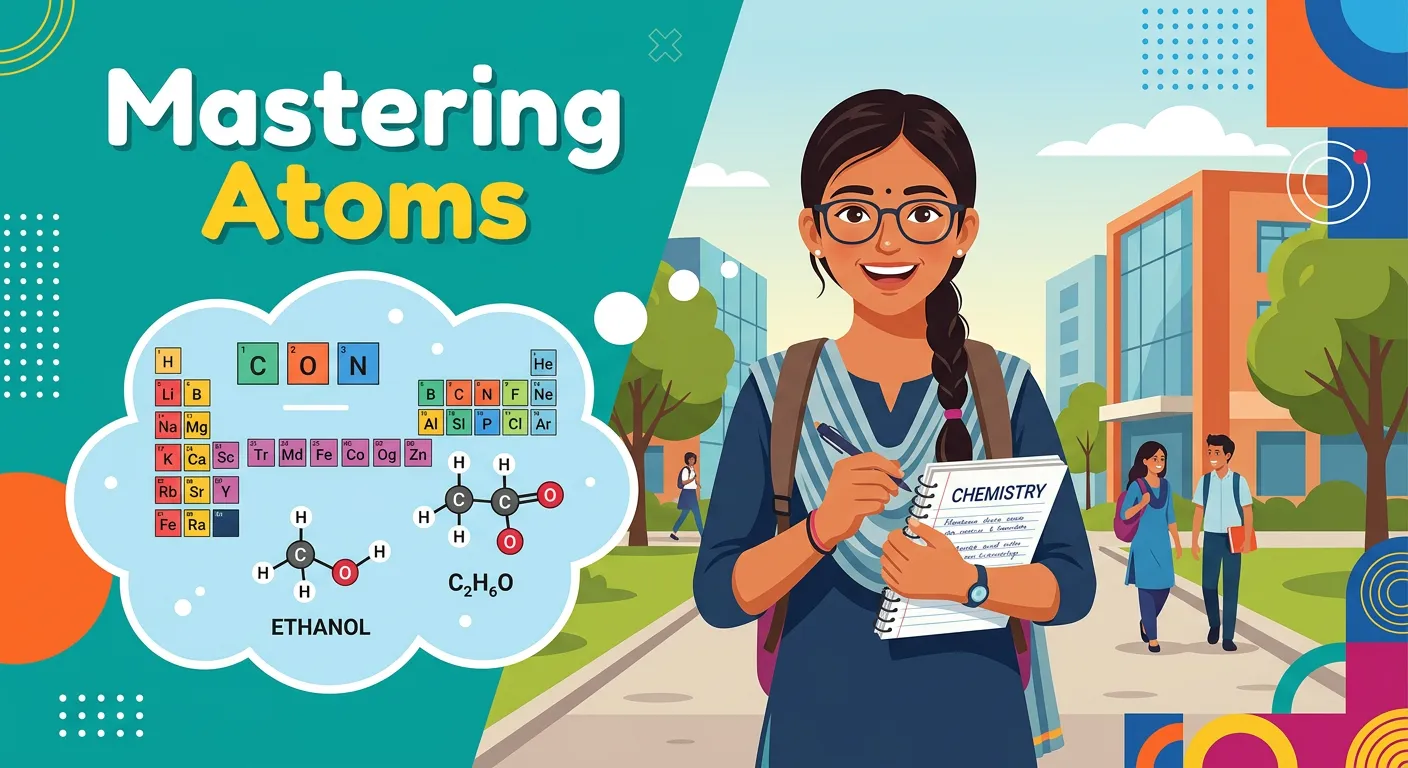 A symbolic image of a scientific seed growing into a large tree representing modern chemistry.